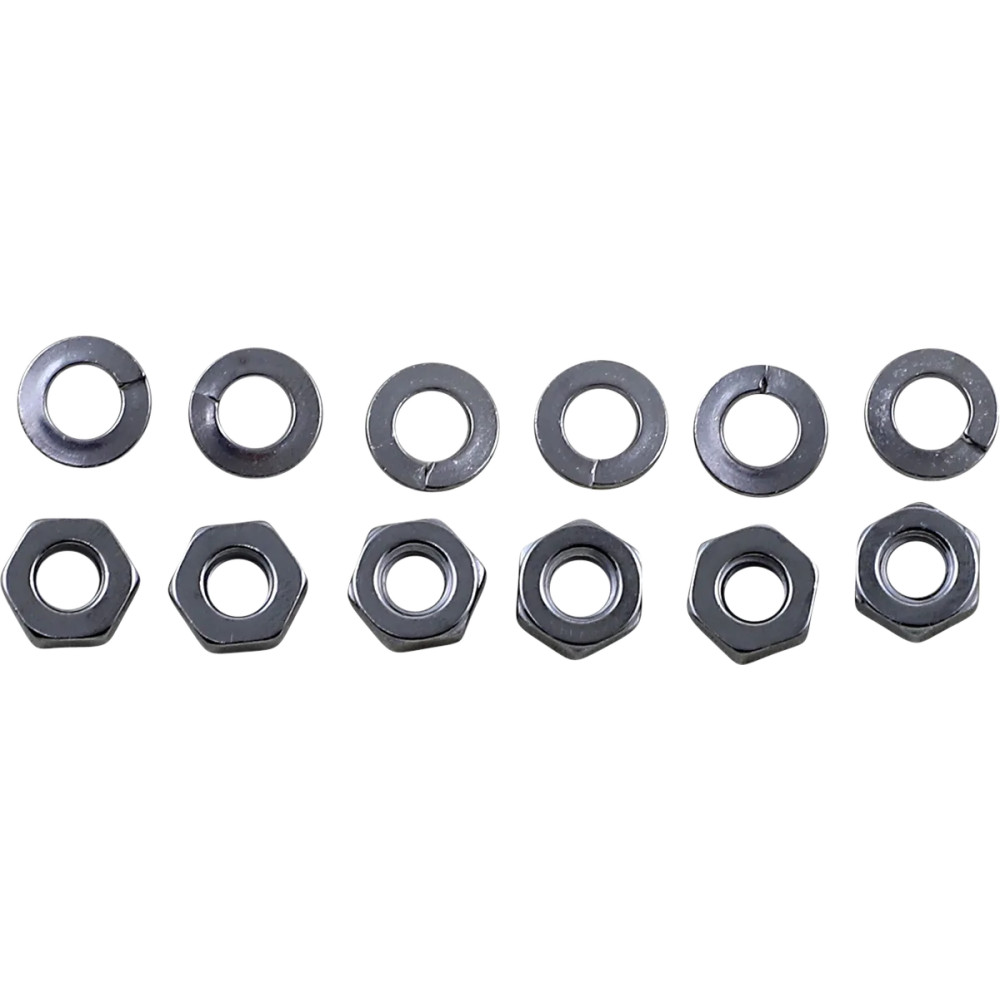 Oil Pump Mounting Hardware — Chrome, Kit