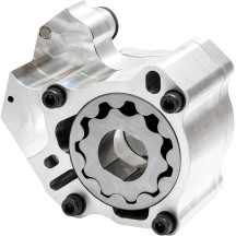 Bomba de aceite de alta presión/alto caudal para M-Eight — 2.250" gerotor en cromo-molibdeno, acabado natural