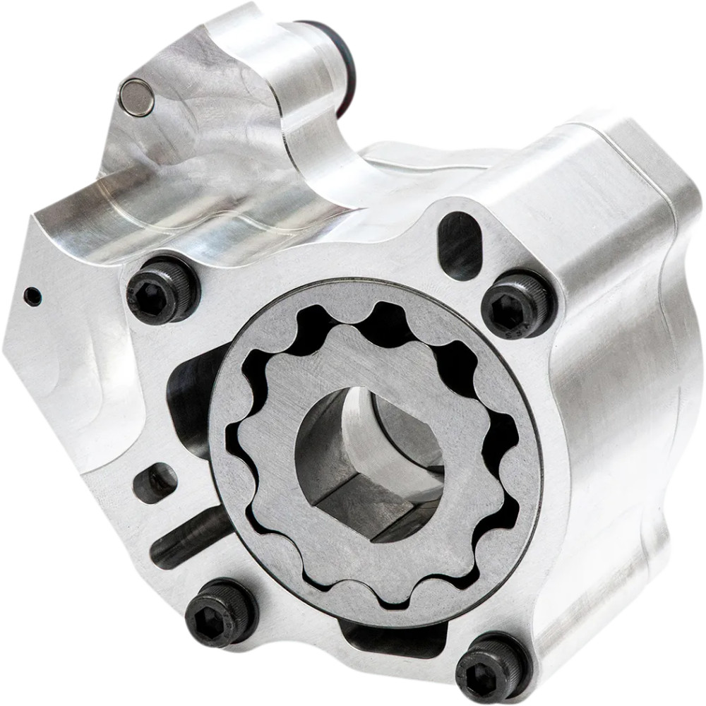 Bomba de aceite de alta presión/alto caudal para M-Eight — 2.250" gerotor en cromo-molibdeno, acabado natural
