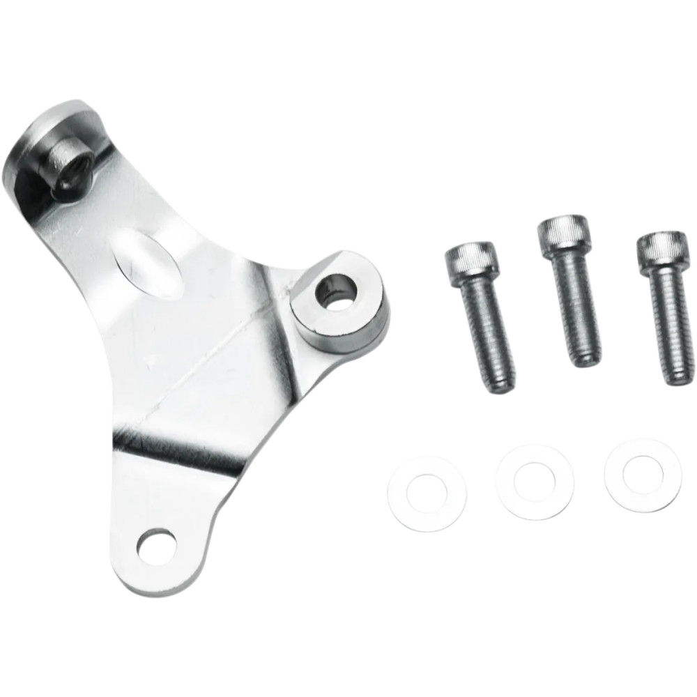 T143 Top Engine Mount Bracket — zinc finish