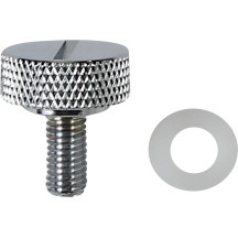 Kit de perilla de asiento — rosca 1/4-28, cromo
