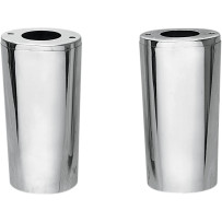 Fork Slider Covers — +51.00 mm (+2.00"), 215.90 mm (8.50"), Chrome