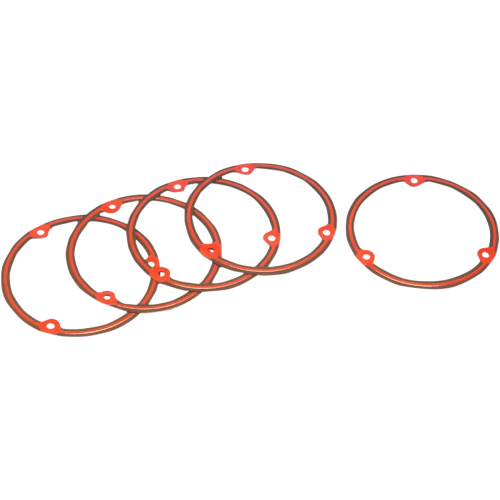 Derby/Inspection Cover Gasket Kit — Derby cover, 5 pack