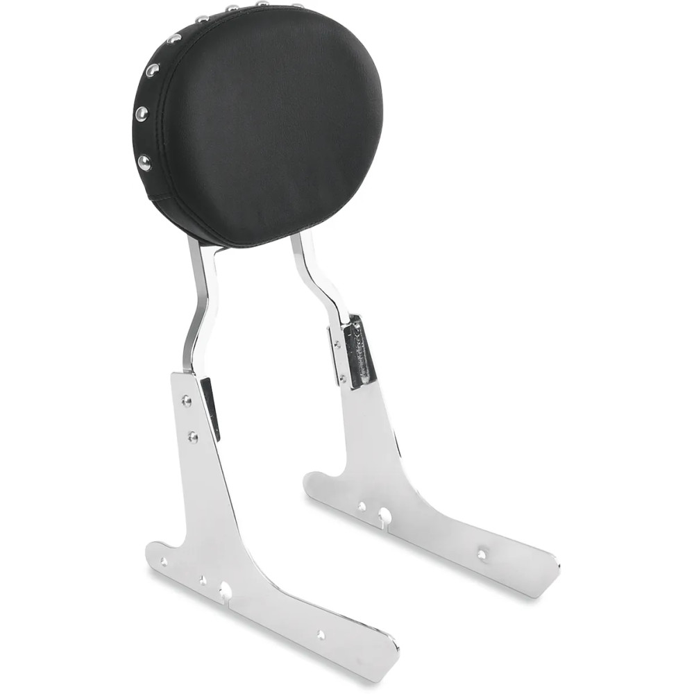 Oval Backrest Pad — 19 cm H, 26.5 cm W, 57 mm thick, Black