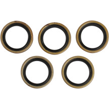 Sello de tapa de puntos — tapa del árbol de levas, Viton, paquete de 5