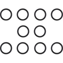 Solenoid Seal — Inner primary, solenoid, 10 Pack