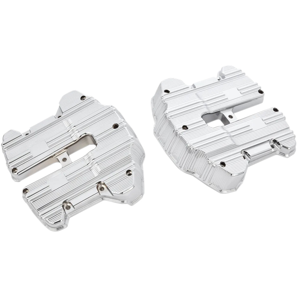 10 Gauge Rocker Box Top Covers — Chrome, Pair
