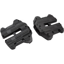 Cubiertas superiores de caja de balancines 10 Gauge — Par, negro anodizado