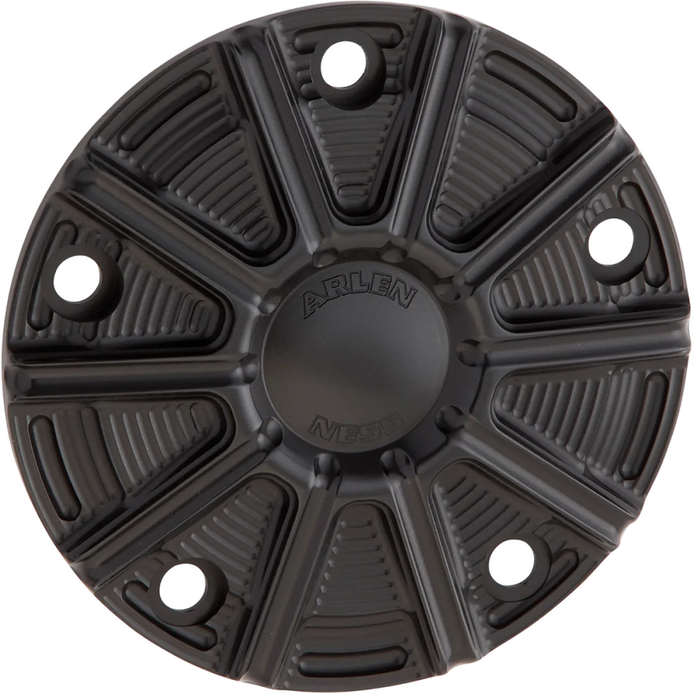 Tapa 10-Gauge para platinos — negro anodizado