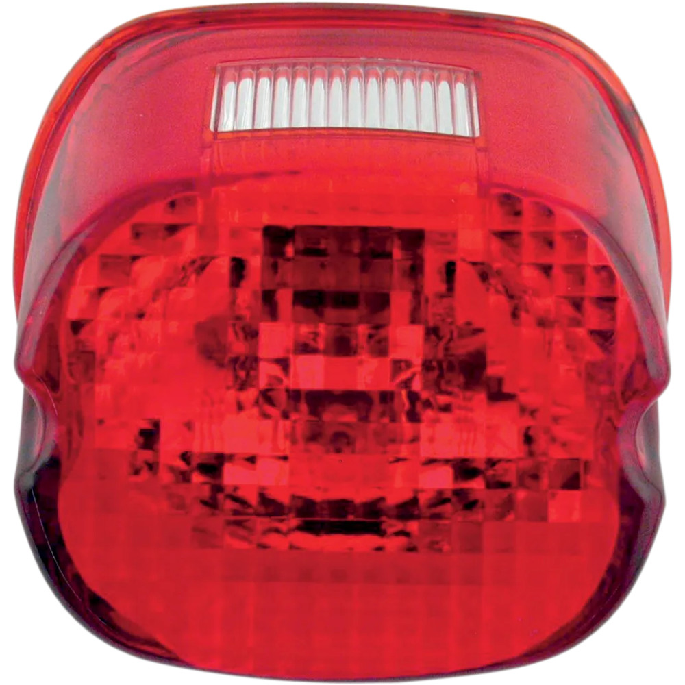 Laydown Taillight Lens with Top Tag Window