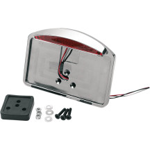 LED Half-Moon Taillight/License Plate Mount
