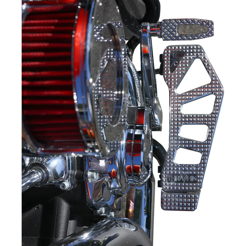 Cam Cover — Chrome, Triple Nickel Plated, 6061 Aluminum