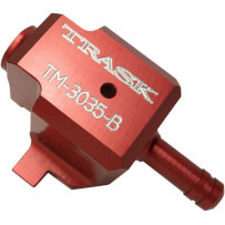 Fuel Regulator Housing — Red anodized