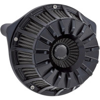 Inverted Series Air Cleaner Kit — Black anodized