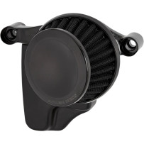 Mini 22° Air Cleaner Kit — 4.5" tapered filter, black powder-coated