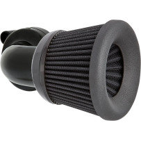 Velocity 90° Air Cleaner Kit — Black, cone