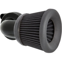 Velocity 90° Air Cleaner Kit — Black, Cone