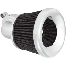 Velocity 90° Kit de Filtro de Aire — Cromo