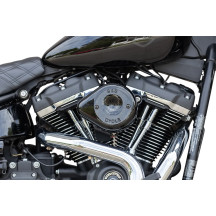 Kit de filtro de aire Mini Teardrop Stealth — Negro brillante