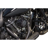 Crossfire Air Cleaner — Black, Round