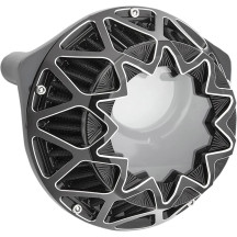 Crossfire Air Cleaner — reduced intake height, black