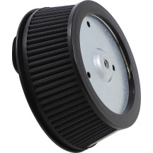 Admisión de aire VO2 Naked — negro, redondo