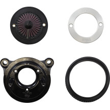 Kit de filtro de aire Air Stinger Stealth — anillo, cromado