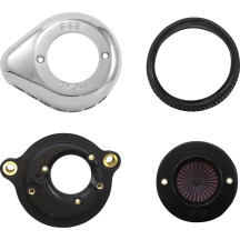 Air Stinger Stealth Air Cleaner Kit — Chrome