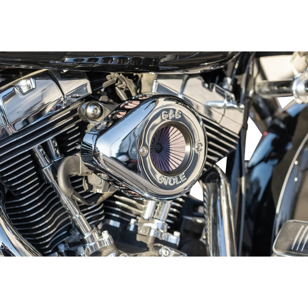 Air Stinger Stealth Air Cleaner Kit — Teardrop, Chrome