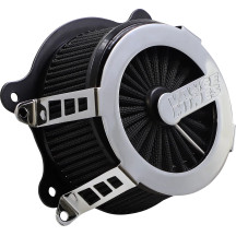 Kit de admisión de aire VO2 Cage Fighter — redondo, cromado