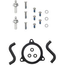 Air Cleaner Kit — Round, Chrome, Cobra