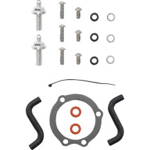 Kit de filtro de aire — Cobra, negro, redondo