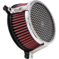 Air Cleaner Kit — Round, Chrome