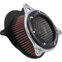 RPT Air Intake Kit — Round, Black, Chrome