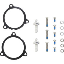 Air Cleaner Kit — Cobra, Round, Chrome