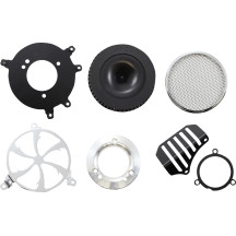 Air Cleaner Kit — Cobra, Round, Chrome