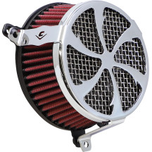 Air Cleaner Kit — Cobra, Round, Chrome