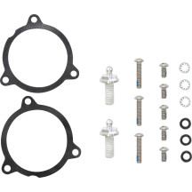 Air Cleaner Kit — Round, powder-coated black