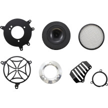 Kit de filtro de aire — Cobra, negro, redondo