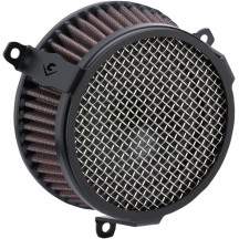 Kit de filtro de aire — Redondo, negro, gasa de algodón
