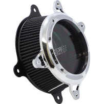 VO2 Insight Air Intake Kit — Round, Chrome