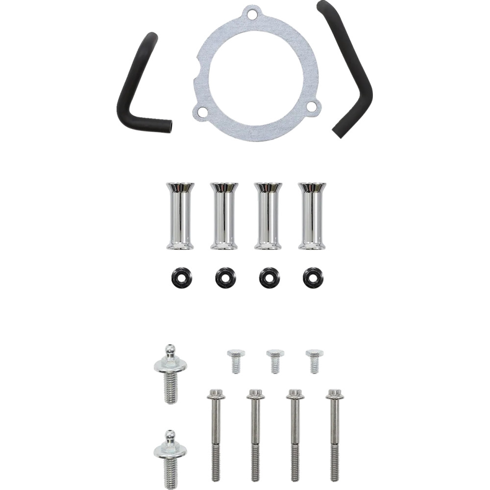 VO2 Insight Air Intake Kit — Round, Chrome