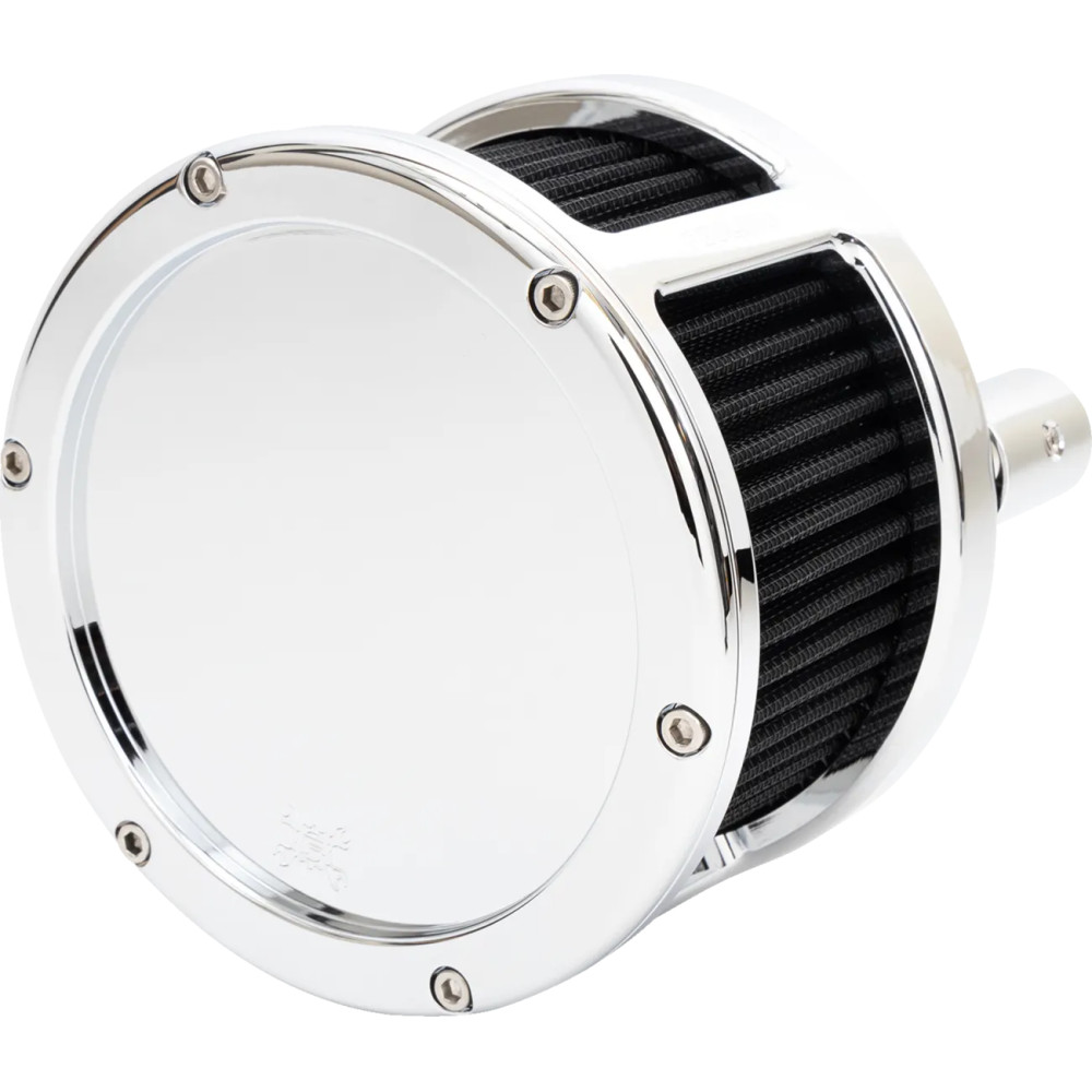 Kit de filtro de aire BA Race Series — Cromado, aluminio macizo, para Harley-Davidson