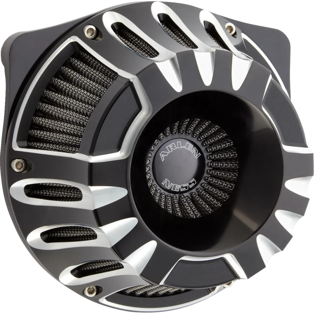 Kit de filtro de aire Inverted Series — negro, plateado