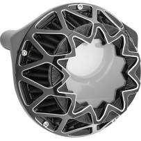 Crossfire Air Cleaner — Black, Round, Breather