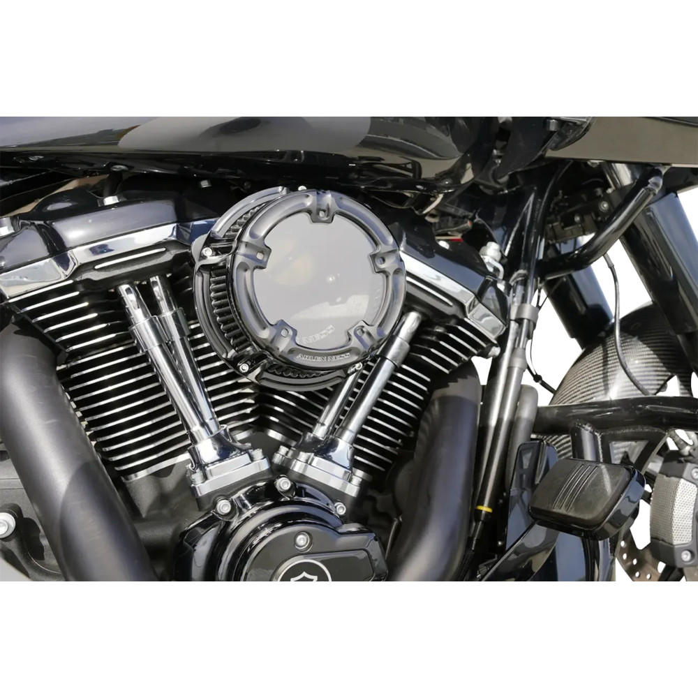 Method™ Clear Series Air Cleaner — Round, All Black, Anodized