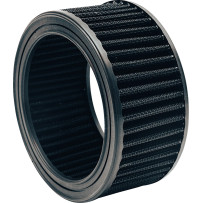 Replacement Air Filter — Round, Black, Cotton gauze