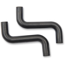 Breather Tubes — Big Twin, Black