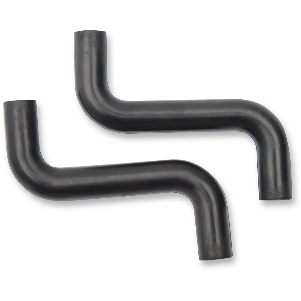 Breather Tubes — Big Twin, Black