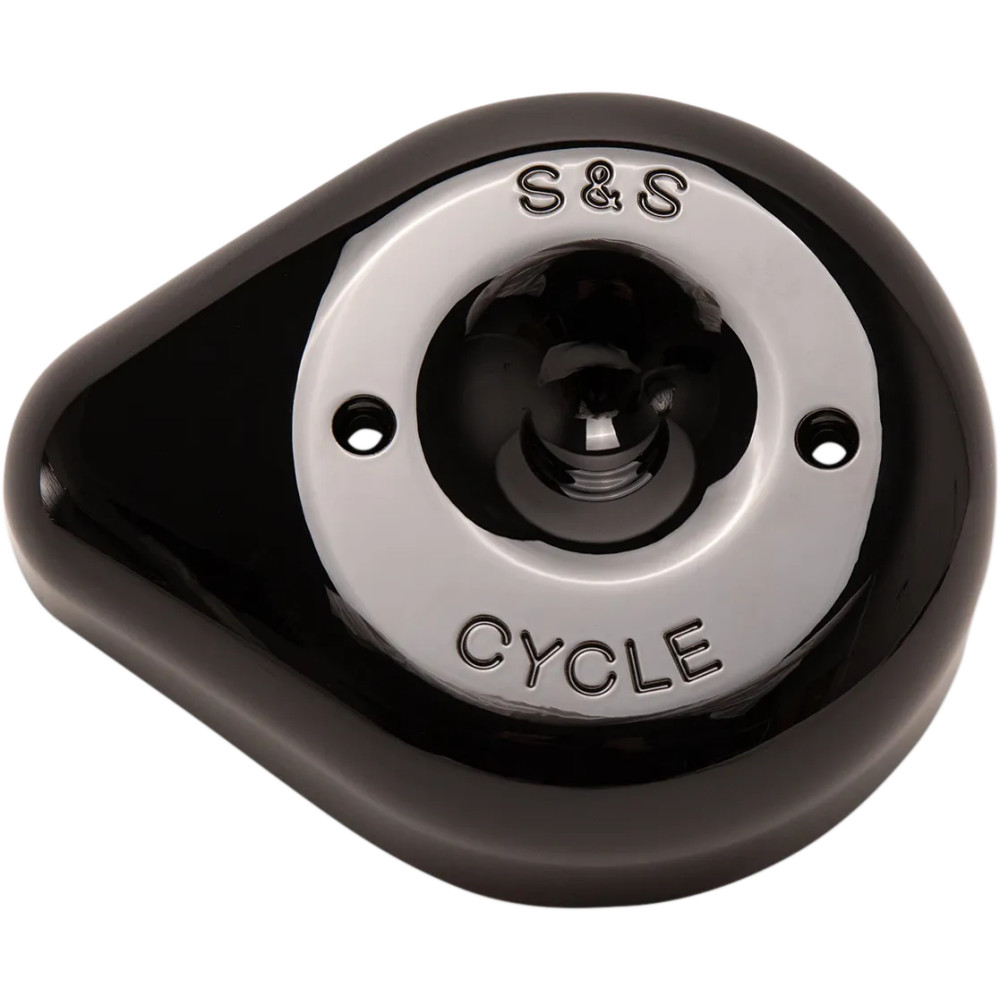 Cubierta del filtro de aire Stealth — negro brillante, aluminio